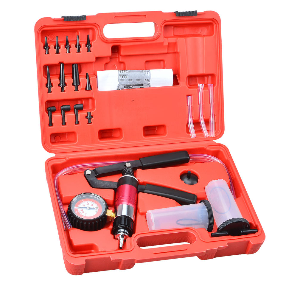 21PCS Hand Held Vacuum Pistol  - Brake Bleeder Kit ulasan dan harga