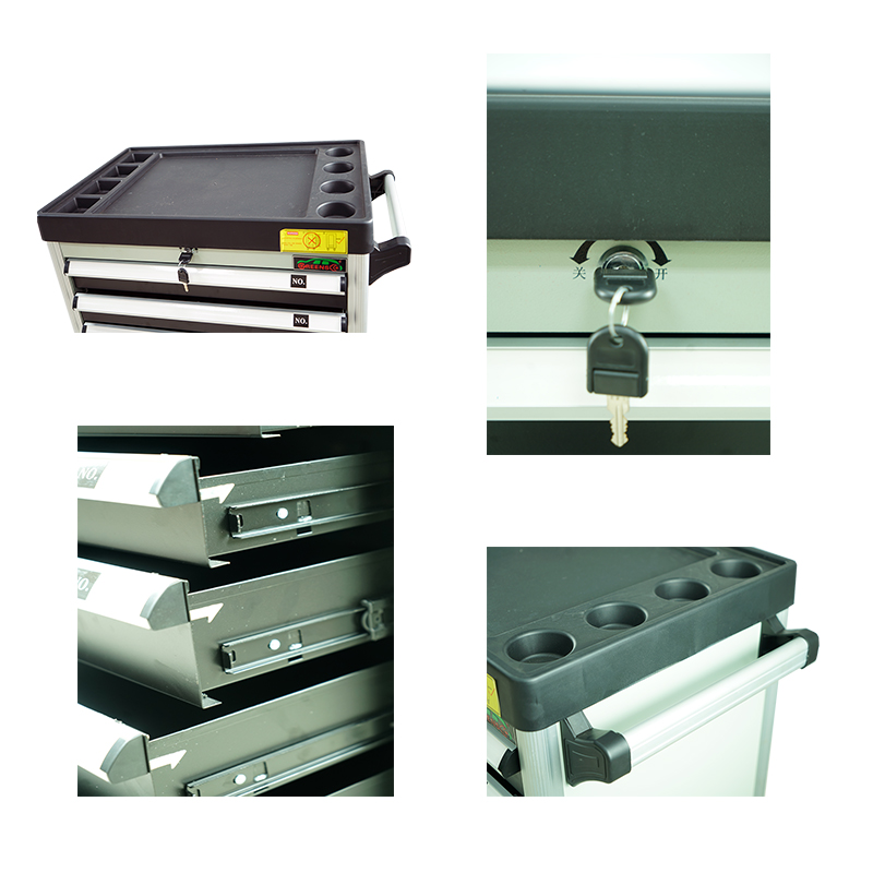 3-Drawer Gray Tool Storage Cab - Auto Repair Shop Warranty ulasan dan harga